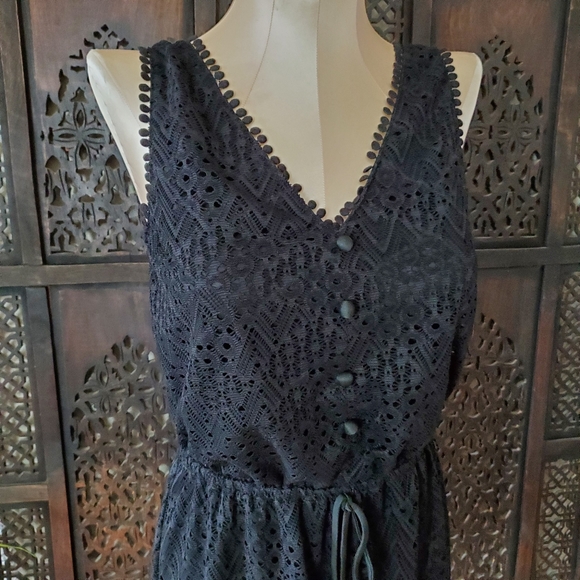 Black romper cover up NWT - Picture 7 of 10